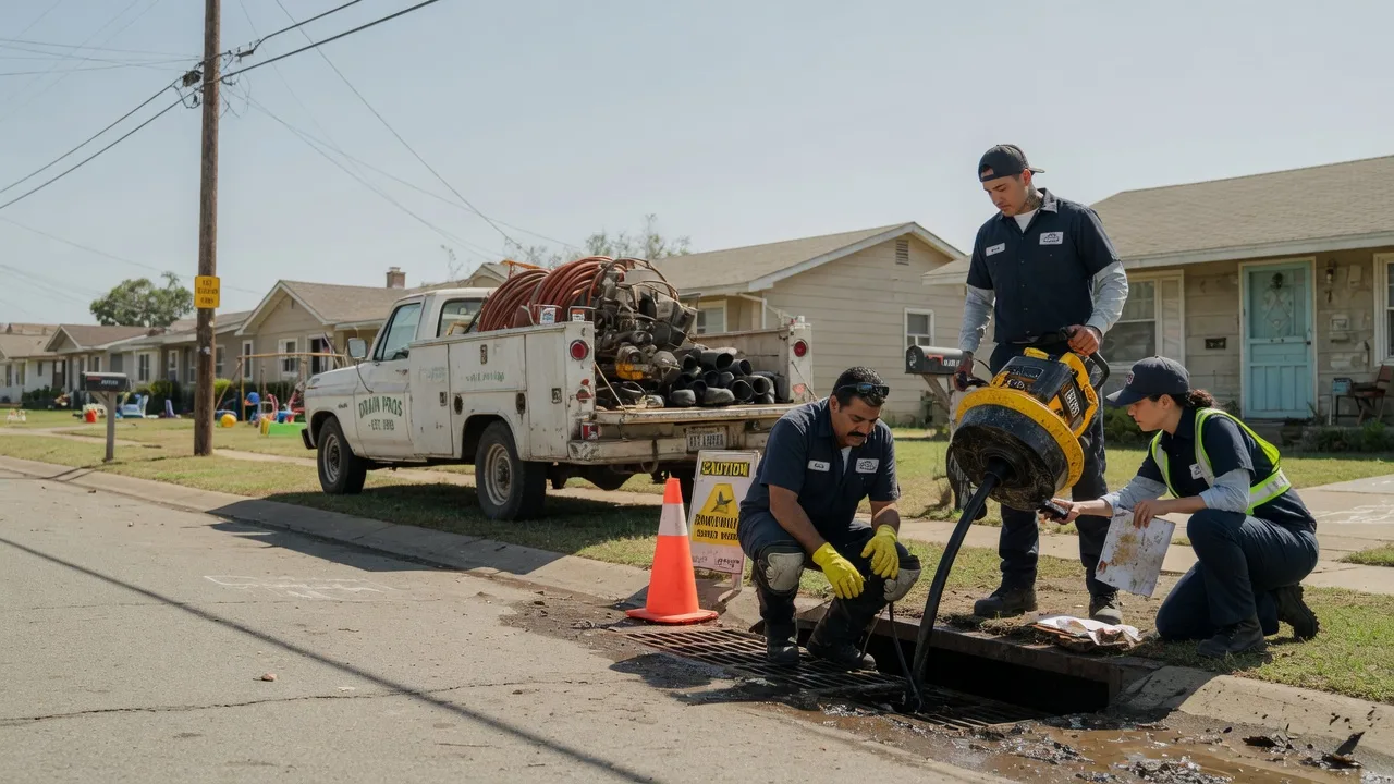 Drain Cleaning in Salt Flat, TX near me